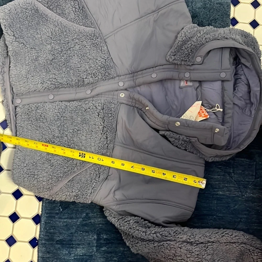 NWT Free People Adventure Awaits Fleece Jacket Size XS
